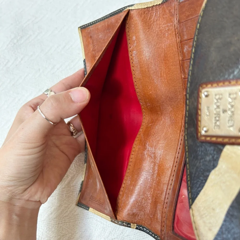 Dooney & Bourke Vintage Zebra Wallet - Picture 5 of 16